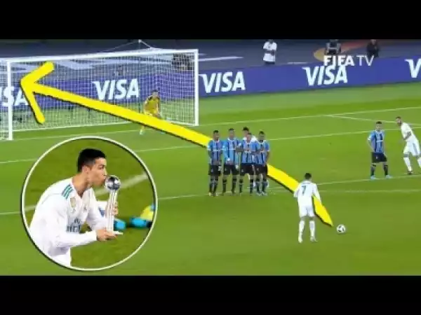 Video: 20 OUTRAGEOUS Free Kicks By Cristiano Ronaldo